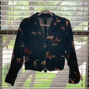 vintage equestrian blazer 🐎